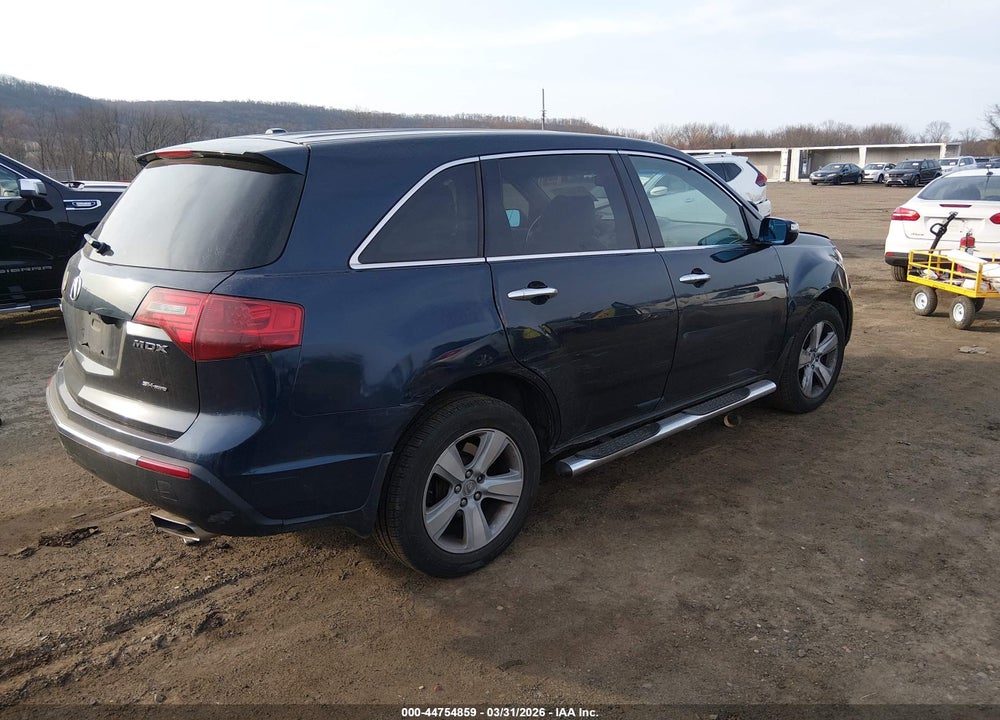 2011 ACURA MDX TECHNOLOGY PACKAGE VIN: 2HNYD2H69BH506978