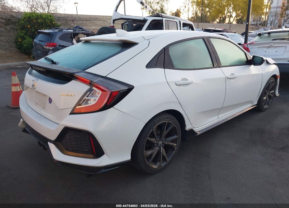 2017 HONDA CIVIC SPORT VIN: SHHFK7H4XHU404021