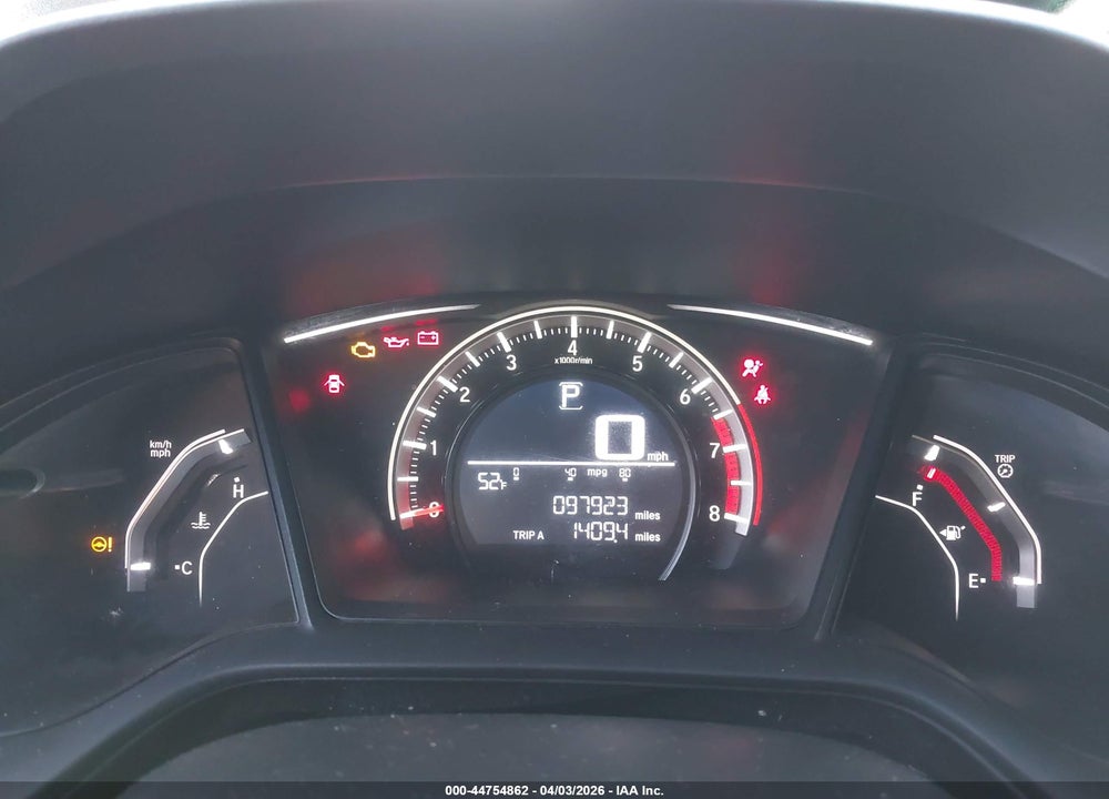 2017 HONDA CIVIC SPORT VIN: SHHFK7H4XHU404021