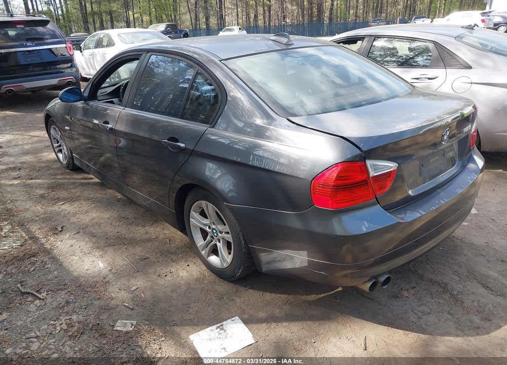 2008 BMW 328I VIN: WBAVA33538KX86966