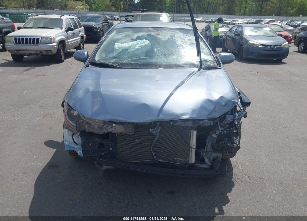 2022 TOYOTA COROLLA LE VIN: JTDEPMAEXNJ191267