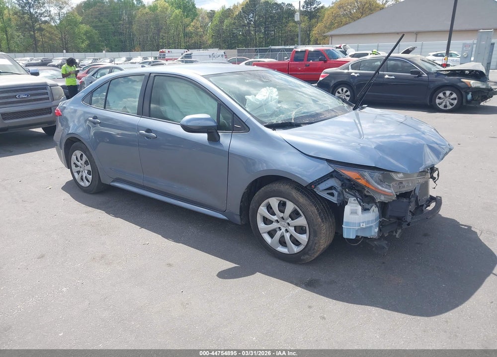 2022 TOYOTA COROLLA LE VIN: JTDEPMAEXNJ191267