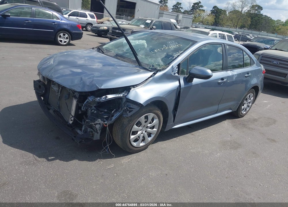 2022 TOYOTA COROLLA LE VIN: JTDEPMAEXNJ191267