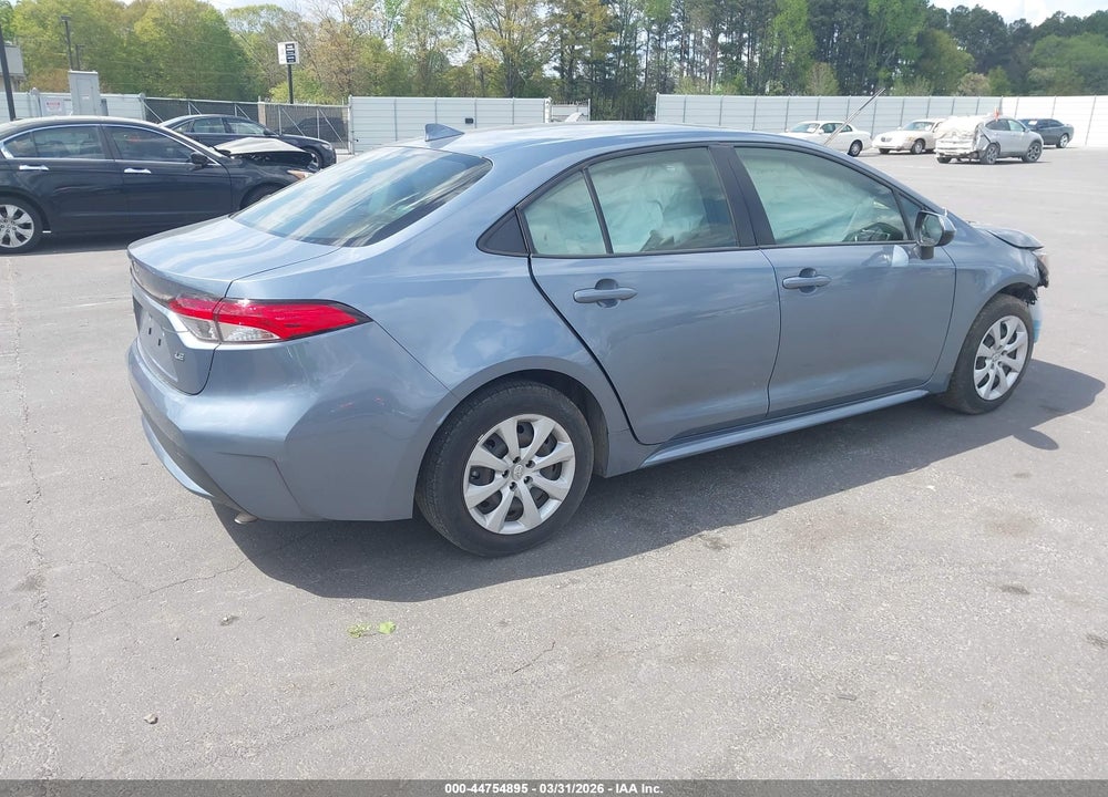 2022 TOYOTA COROLLA LE VIN: JTDEPMAEXNJ191267