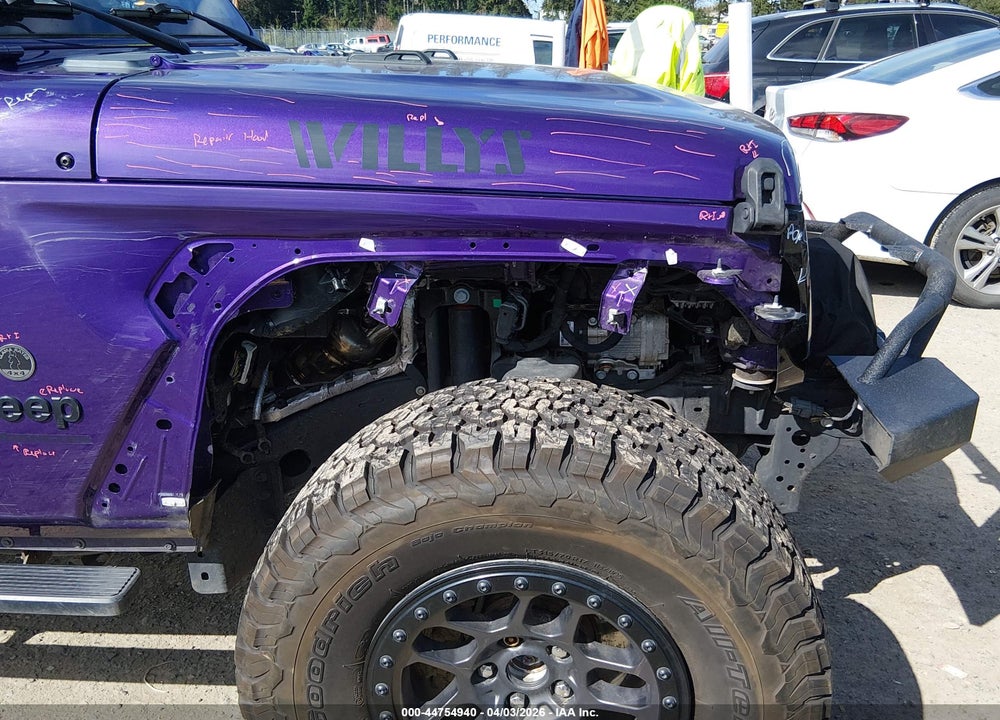 2023 JEEP WRANGLER 4-DOOR WILLYS 4X4 VIN: 1C4HJXDG6PW577560