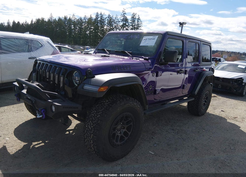 2023 JEEP WRANGLER 4-DOOR WILLYS 4X4 VIN: 1C4HJXDG6PW577560