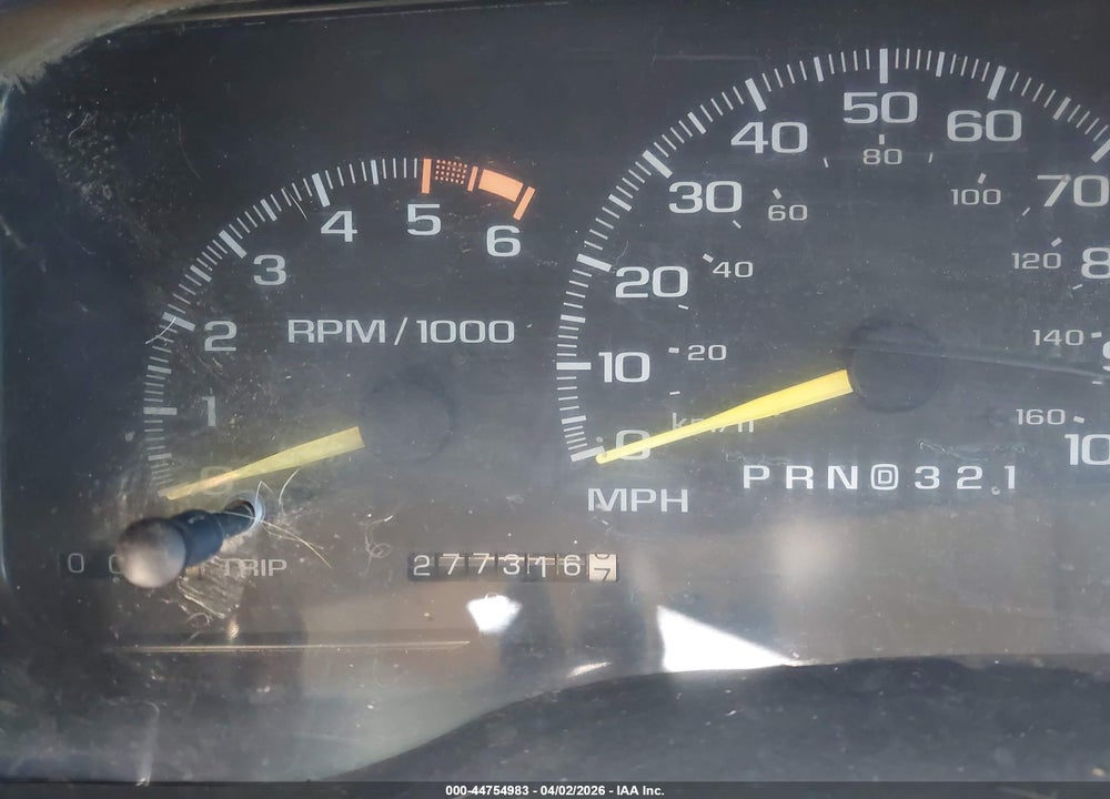 1996 GMC SIERRA K1500 VIN: 2GTEK19RXT1538012
