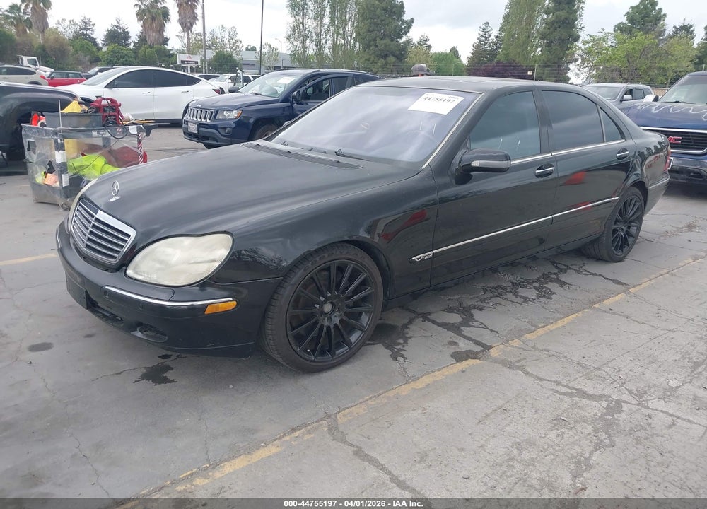 2001 MERCEDES-BENZ S 600 VIN: WDBNG78J11A208437
