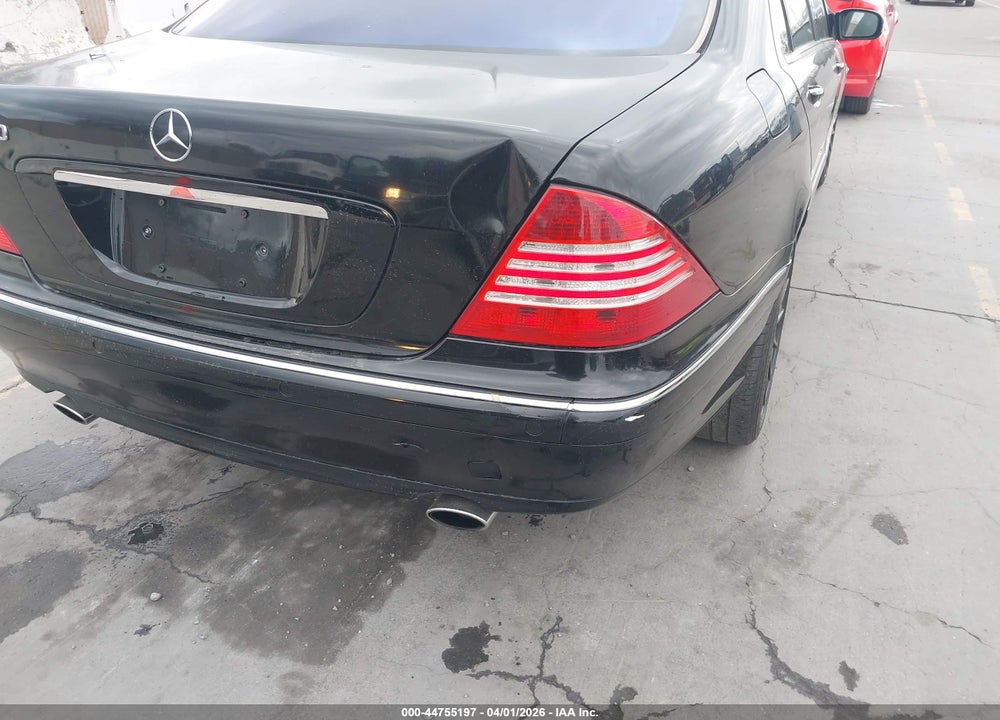 2001 MERCEDES-BENZ S 600 VIN: WDBNG78J11A208437