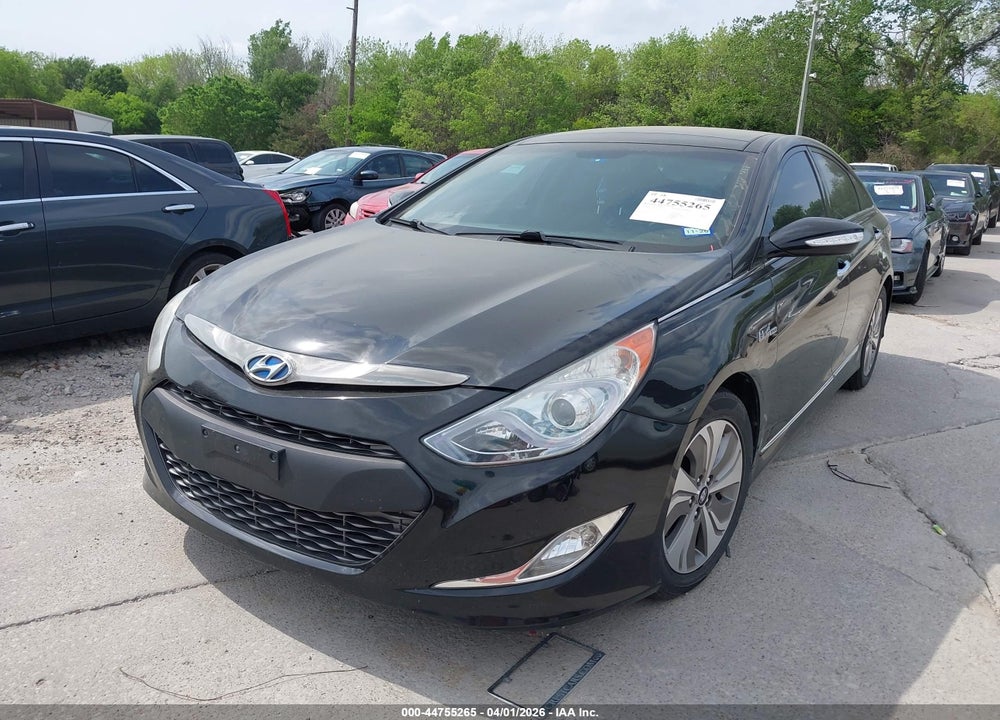 2014 HYUNDAI SONATA HYBRID LIMITED VIN: KMHEC4A46EA115673