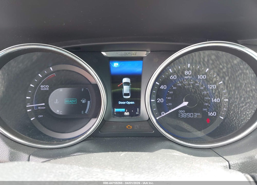 2014 HYUNDAI SONATA HYBRID LIMITED VIN: KMHEC4A46EA115673