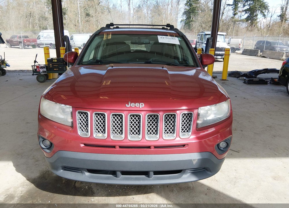 2014 JEEP COMPASS LATITUDE VIN: 1C4NJCEA6ED502548