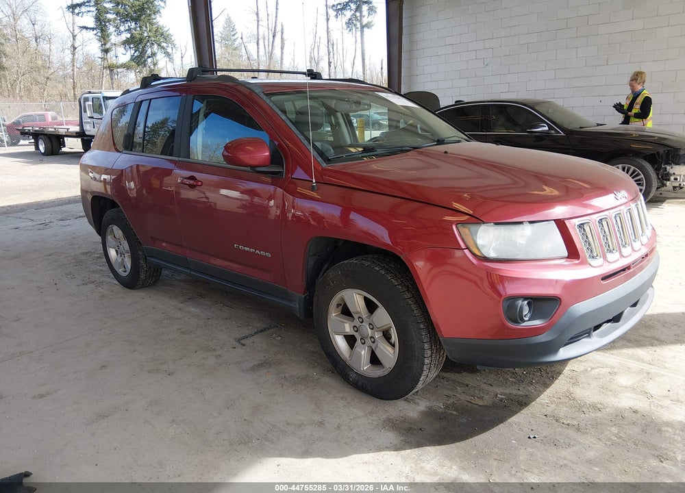2014 JEEP COMPASS LATITUDE VIN: 1C4NJCEA6ED502548