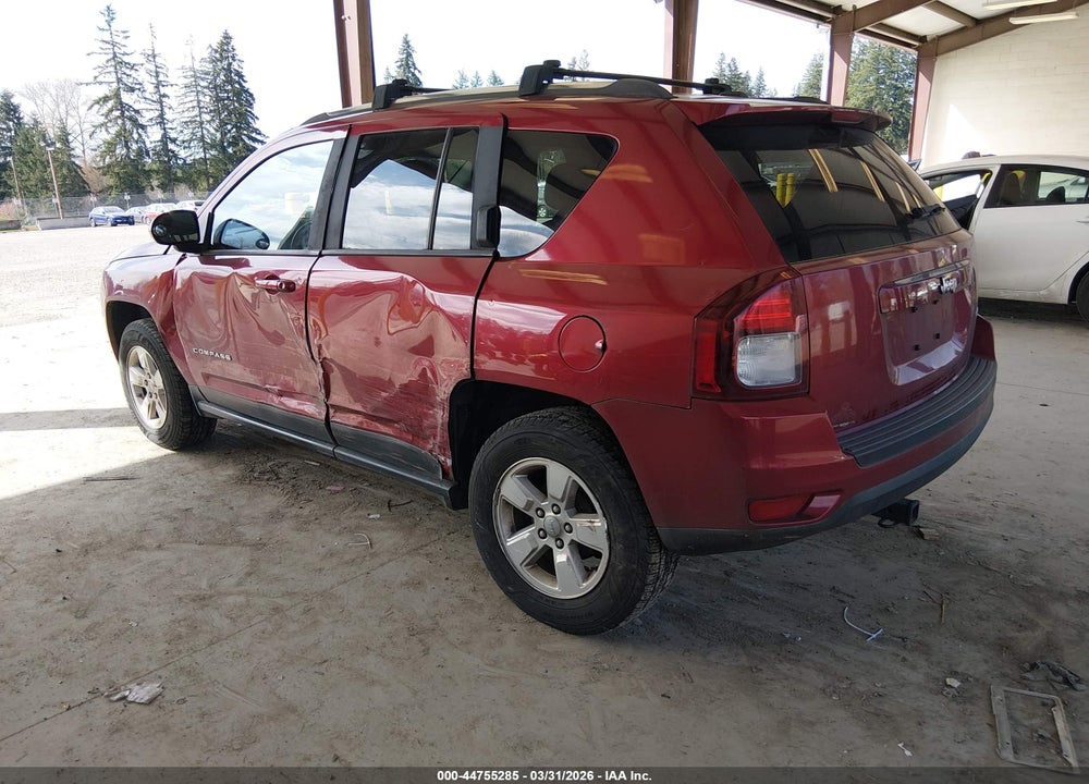 2014 JEEP COMPASS LATITUDE VIN: 1C4NJCEA6ED502548