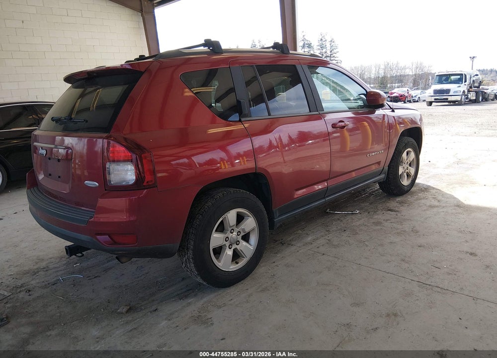 2014 JEEP COMPASS LATITUDE VIN: 1C4NJCEA6ED502548