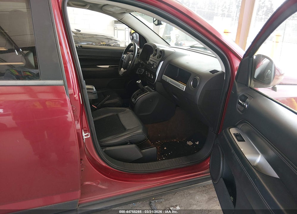 2014 JEEP COMPASS LATITUDE VIN: 1C4NJCEA6ED502548
