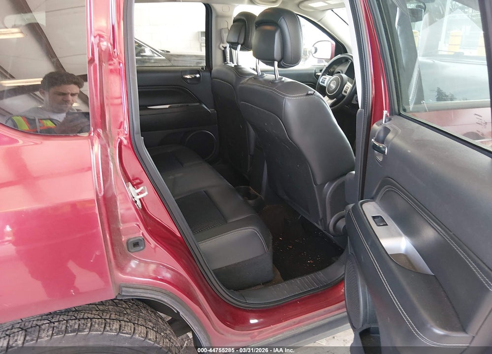2014 JEEP COMPASS LATITUDE VIN: 1C4NJCEA6ED502548