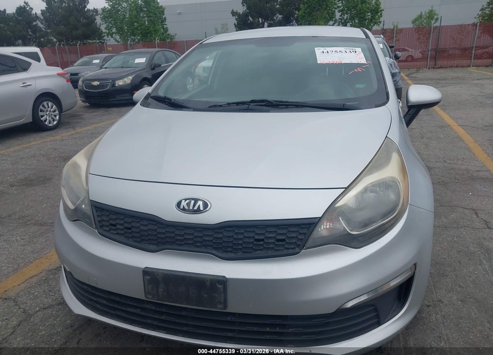 2016 KIA RIO LX VIN: KNADM4A32G6667629