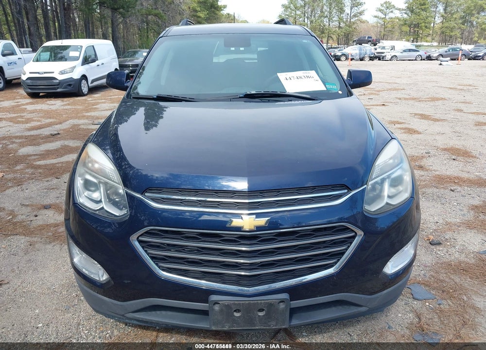 2016 CHEVROLET EQUINOX LT VIN: 2GNALCEK8G6289967