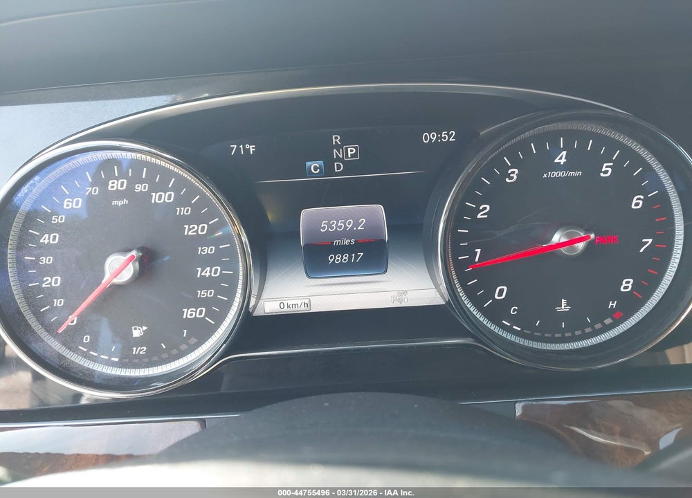 2017 MERCEDES-BENZ E-CLASS VIN: WDDZF4KB0HA109503