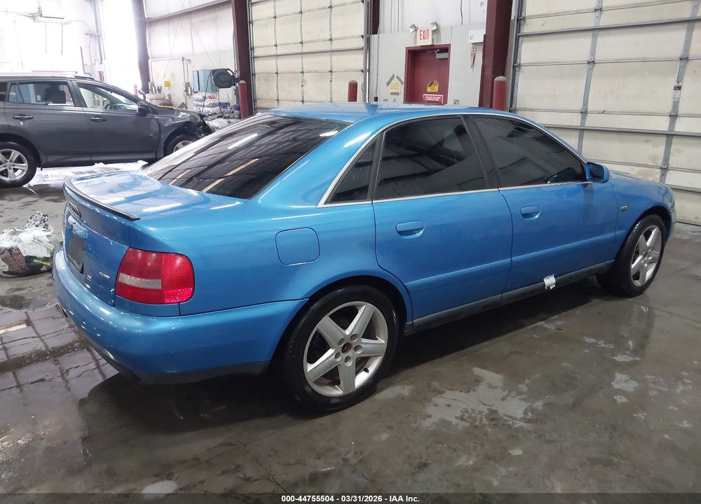 1999 AUDI A4 2.8 VIN: WAUED28D4XA296736