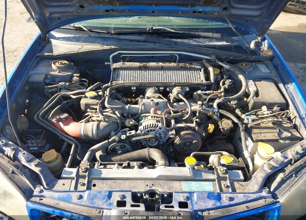 2006 SUBARU IMPREZA WRX VIN: JF1GD79696G521288