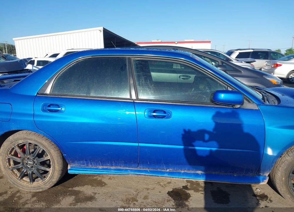 2006 SUBARU IMPREZA WRX VIN: JF1GD79696G521288