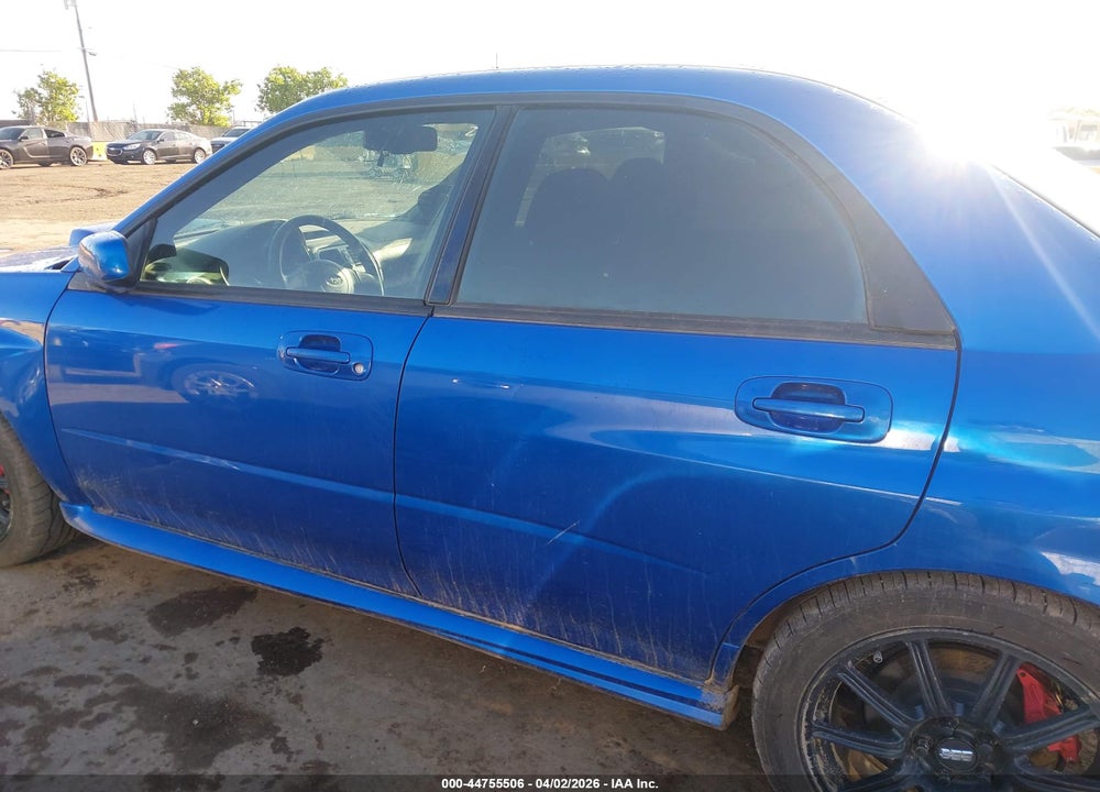 2006 SUBARU IMPREZA WRX VIN: JF1GD79696G521288