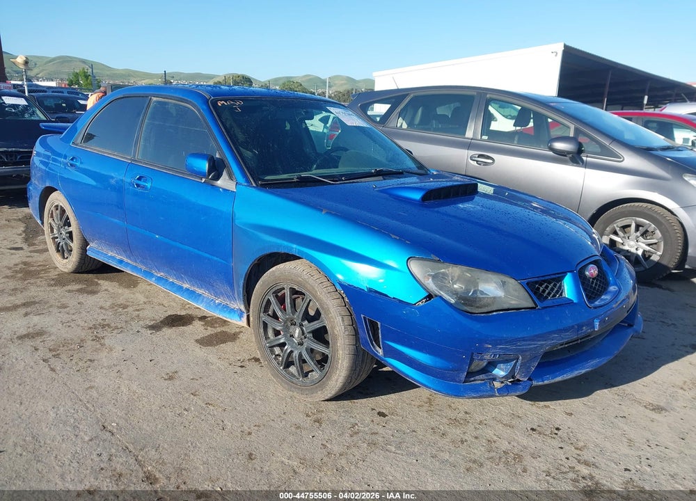 2006 SUBARU IMPREZA WRX VIN: JF1GD79696G521288