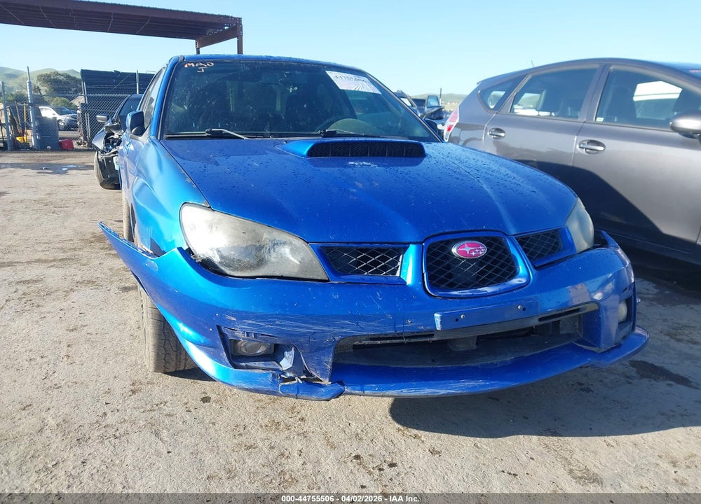 2006 SUBARU IMPREZA WRX VIN: JF1GD79696G521288