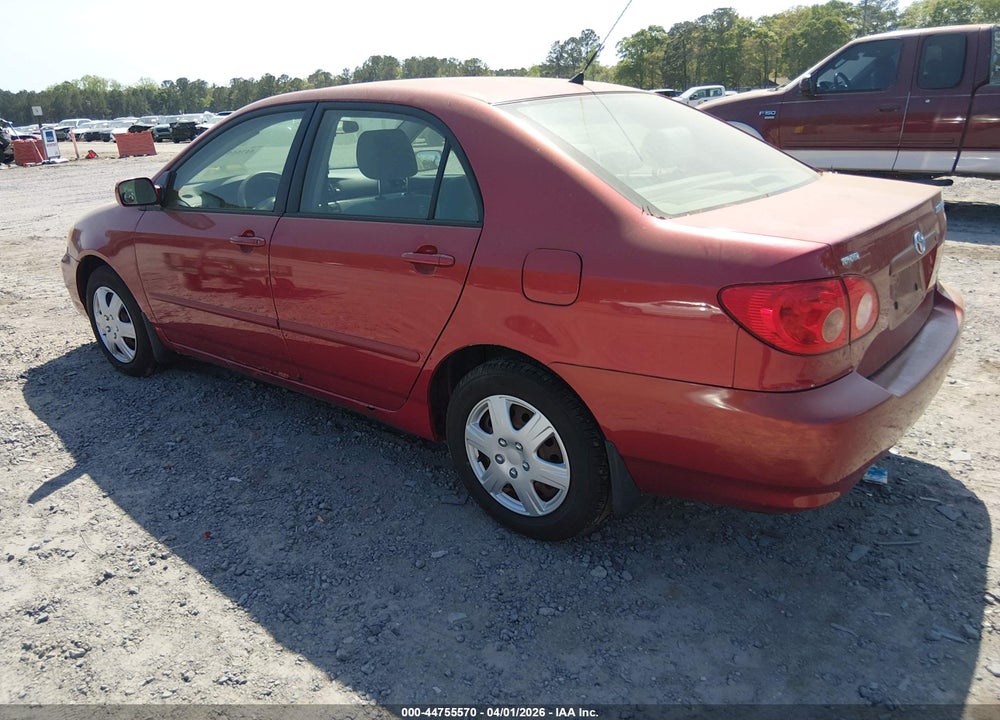 2007 TOYOTA COROLLA LE VIN: JTDBR32E770126116