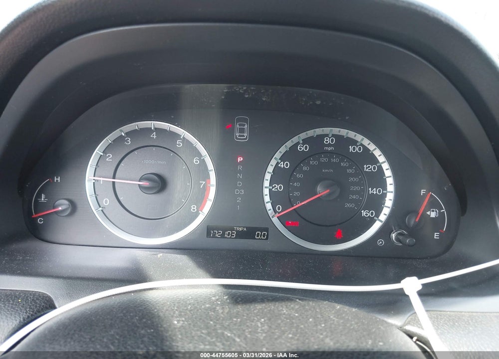 2012 HONDA ACCORD 2.4 LX VIN: 1HGCP2F33CA160623