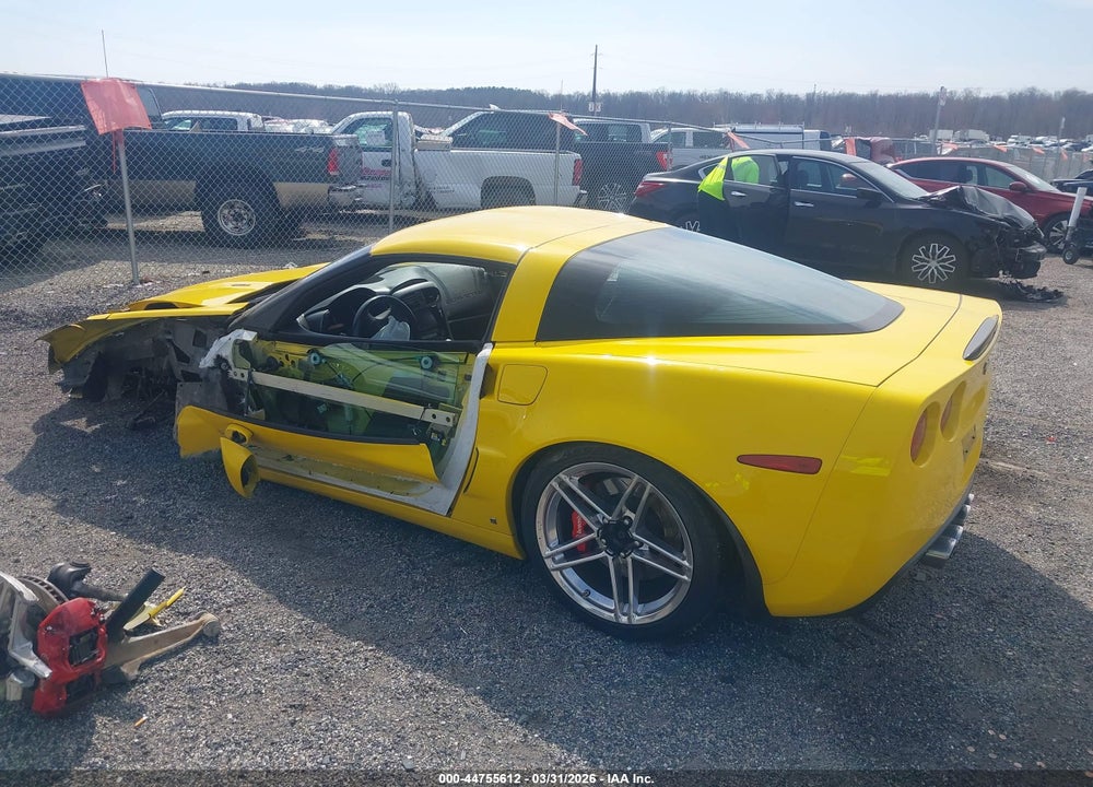 2006 CHEVROLET CORVETTE Z06 HARDTOP VIN: 1G1YY26E765130632