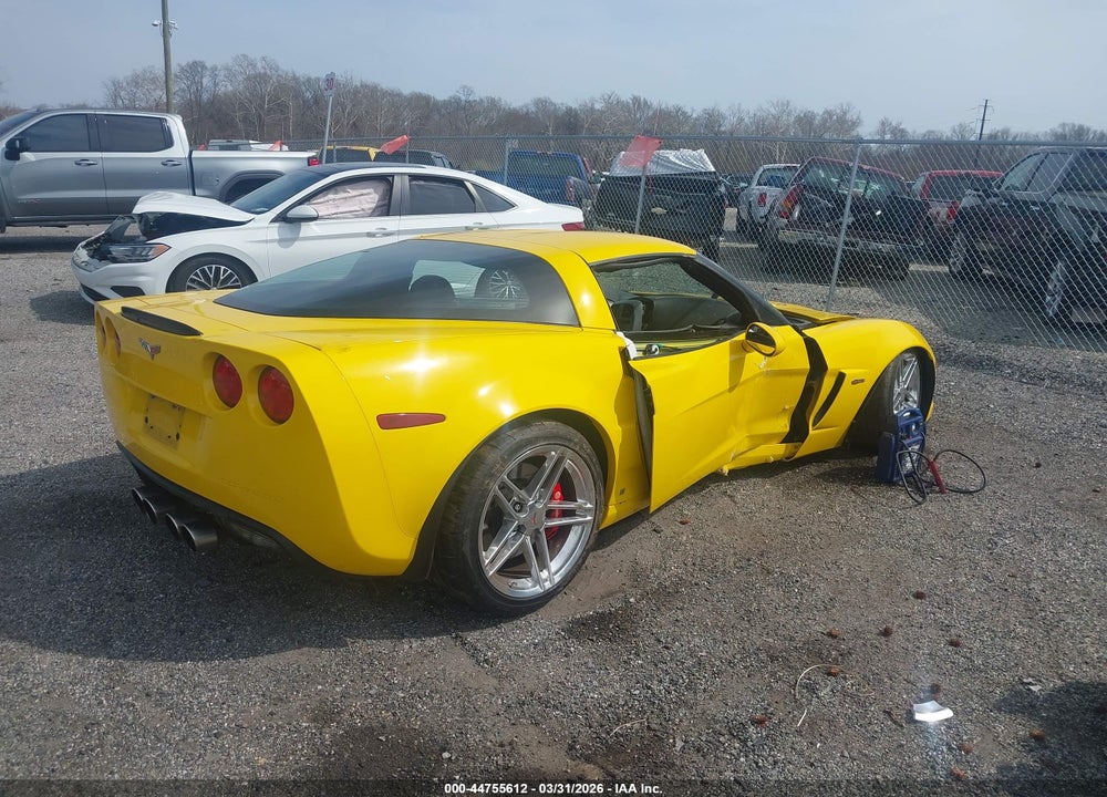 2006 CHEVROLET CORVETTE Z06 HARDTOP VIN: 1G1YY26E765130632