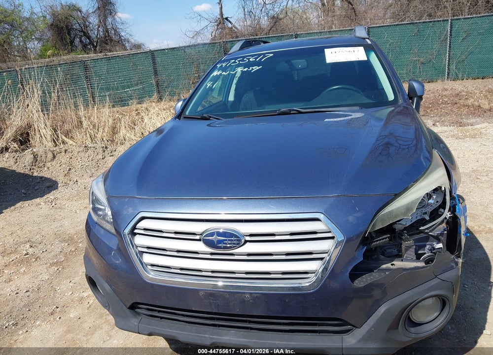 2015 SUBARU OUTBACK 2.5I PREMIUM VIN: 4S4BSADC7F3201071