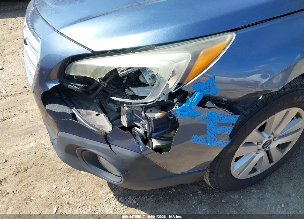 2015 SUBARU OUTBACK 2.5I PREMIUM VIN: 4S4BSADC7F3201071