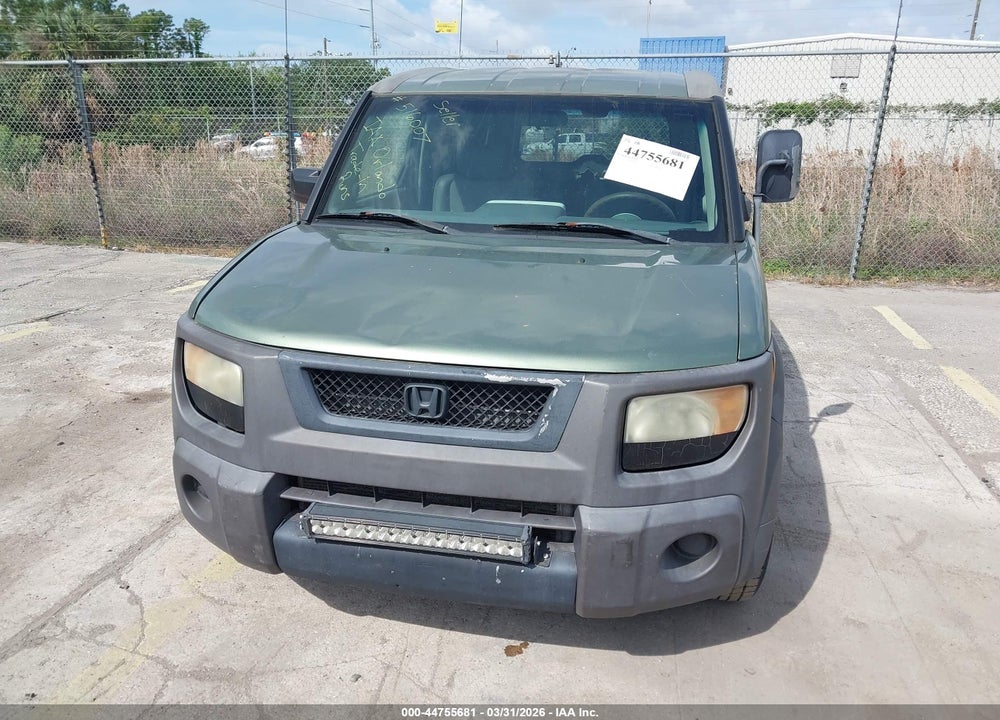 2003 HONDA ELEMENT EX VIN: 5J6YH28503L031463