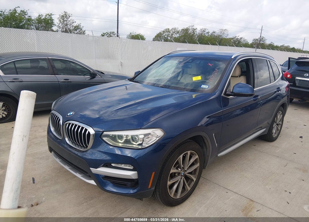 2019 BMW X3 SDRIVE30I VIN: 5UXTR7C51KLF37305