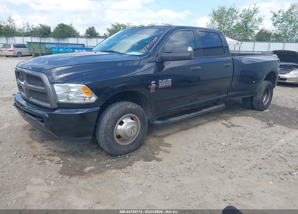2018 RAM 3500 TRADESMAN  4X2 8' BOX VIN: 3C63RPGL3JG158865