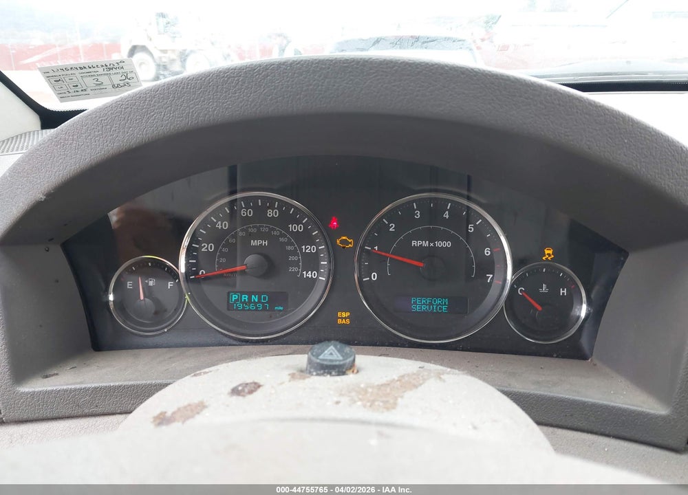2006 JEEP GRAND CHEROKEE LAREDO VIN: 1J4GR48K66C261359