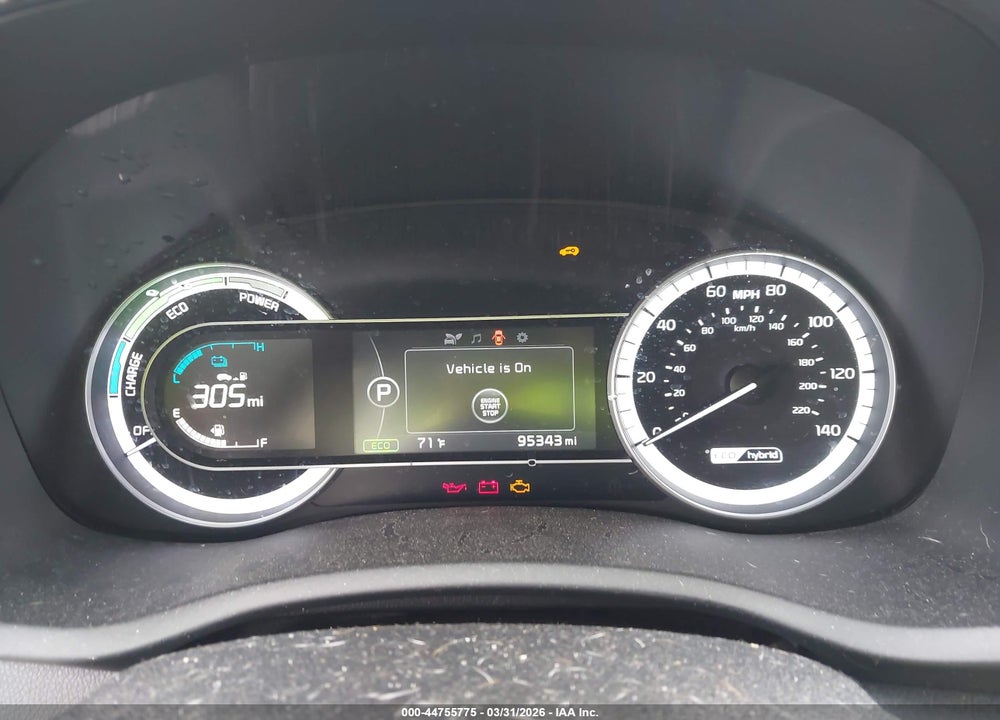 2017 KIA NIRO LX VIN: KNDCB3LC2H5059130