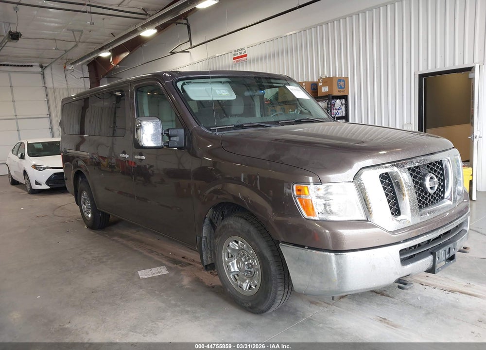 2013 NISSAN NV PASSENGER NV3500 HD SV V8 VIN: 5BZAF0AA0DN202775