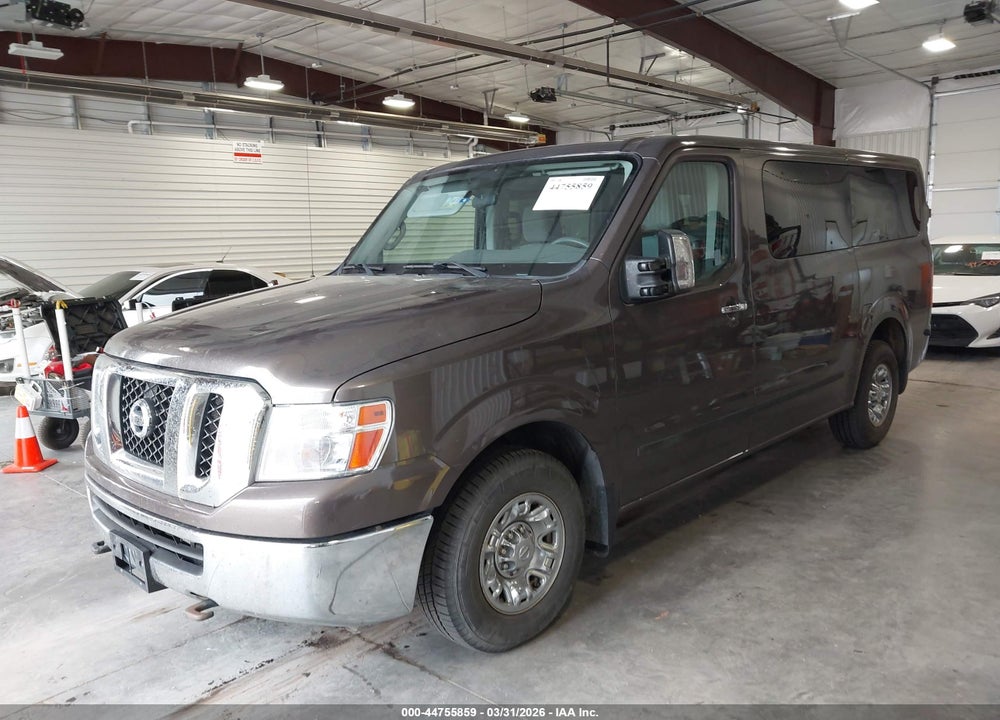 2013 NISSAN NV PASSENGER NV3500 HD SV V8 VIN: 5BZAF0AA0DN202775