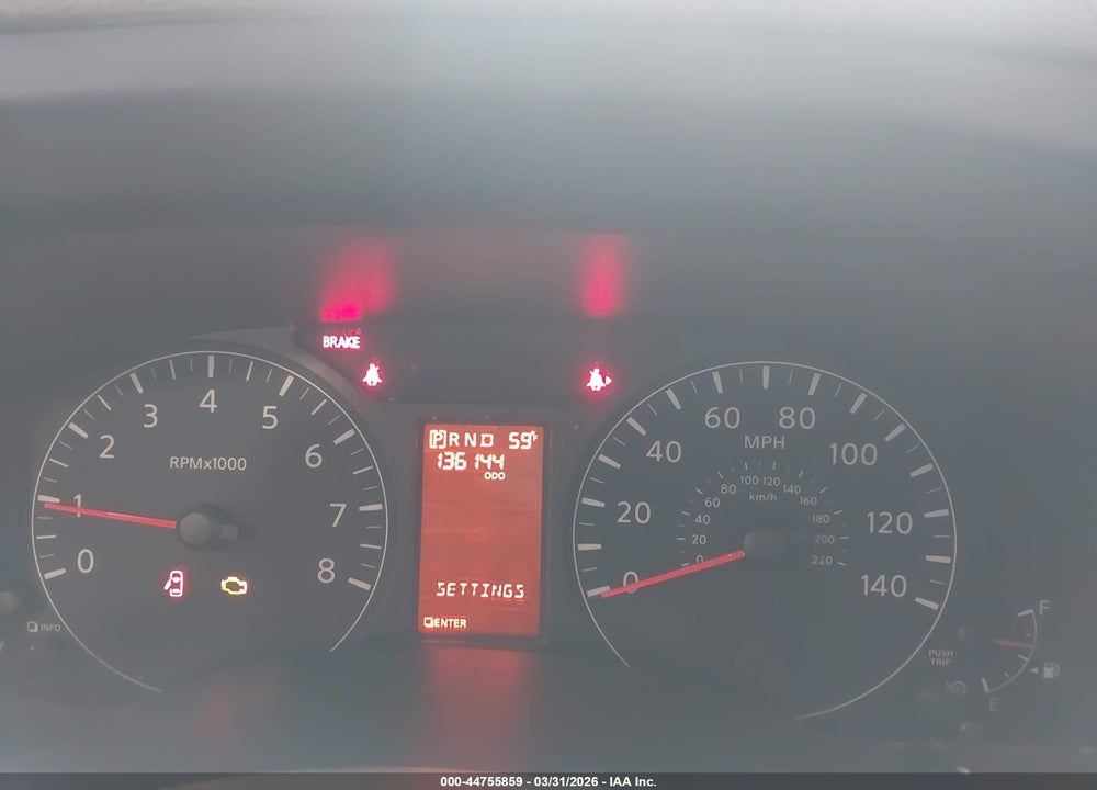 2013 NISSAN NV PASSENGER NV3500 HD SV V8 VIN: 5BZAF0AA0DN202775