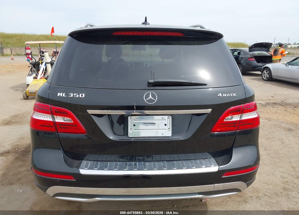 2014 MERCEDES-BENZ ML 350 4MATIC VIN: 4JGDA5HB8EA379957