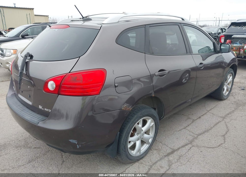 2008 NISSAN ROGUE SL VIN: JN8AS58V98W109016