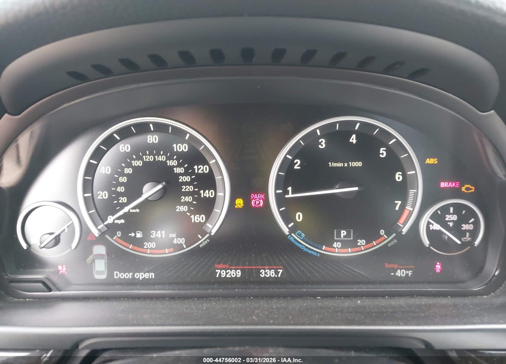 2014 BMW 535I VIN: WBA5B1C57ED480922