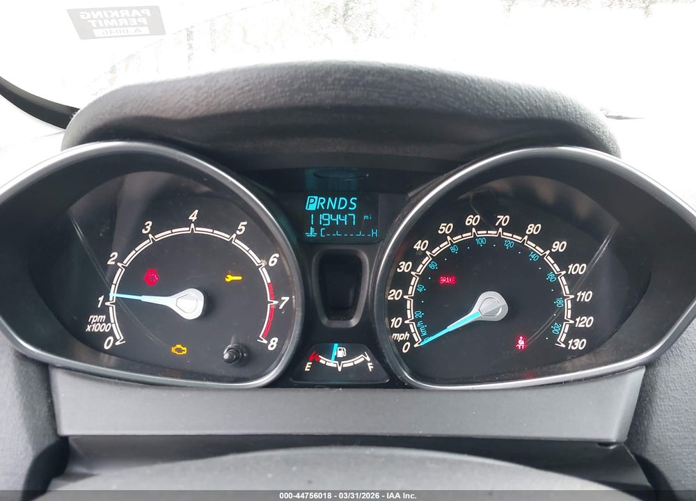 2016 FORD FIESTA SE VIN: 3FADP4EJ8GM105629
