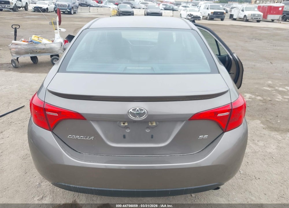 2017 TOYOTA COROLLA SE VIN: 5YFBURHE5HP676561