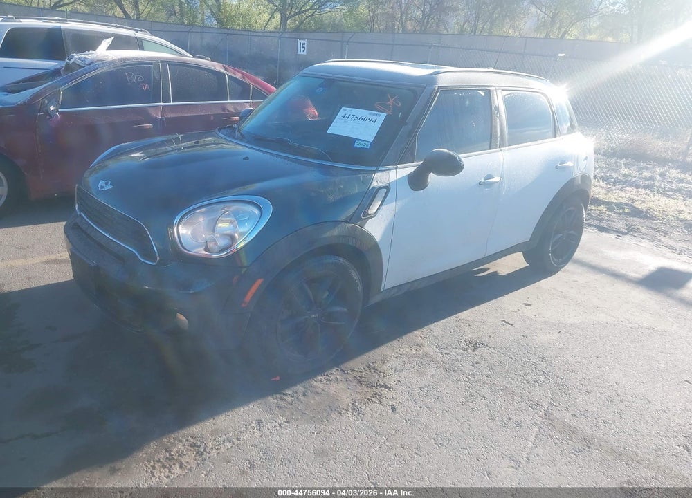 2013 MINI COUNTRYMAN COOPER S VIN: WMWZC3C59DWP51542